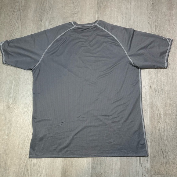 Nike Sphere Dry Shirt Men's Size XL Gray Long‎ Sleeve Swoosh Stretch - Picture 9 of 13